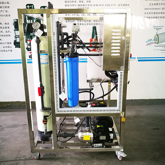 Ro system máquina de purificación de agua de mar